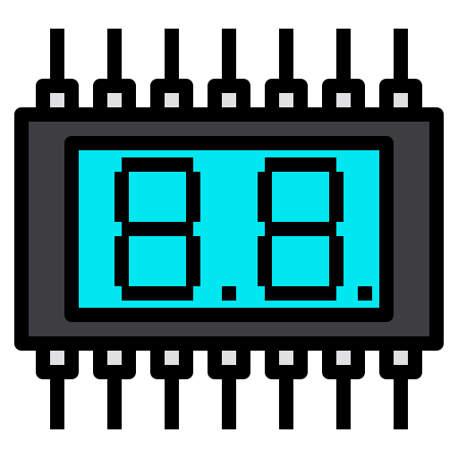 Digital Display Icon